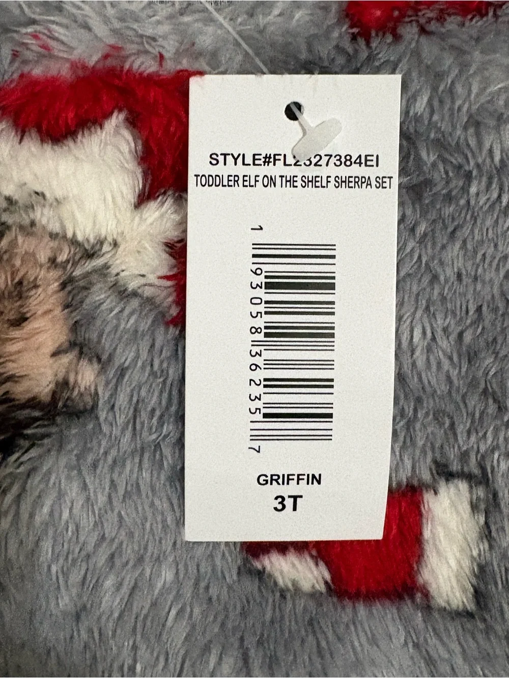 Kids Sherpa pajama set